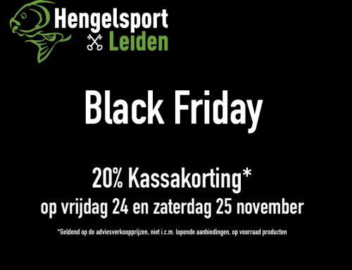 Black Friday bij Hengelsport Leiden
